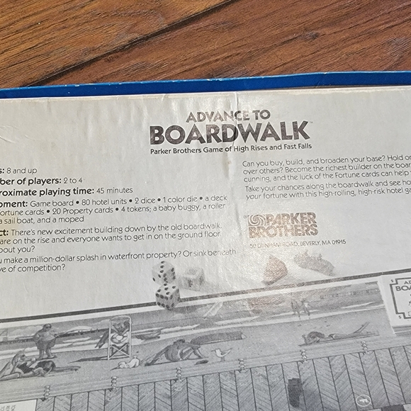 Vintage 1985 Advance to Boardwalk game - Picture 7 of 14